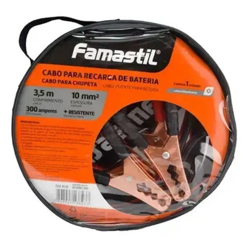 Cabo chupeta Famastil 3,5m - 10mm