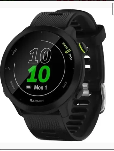 Smartwatch Garmin Forerunner 55 010-02562-50 com 5 Atm / Bluetooth - Black