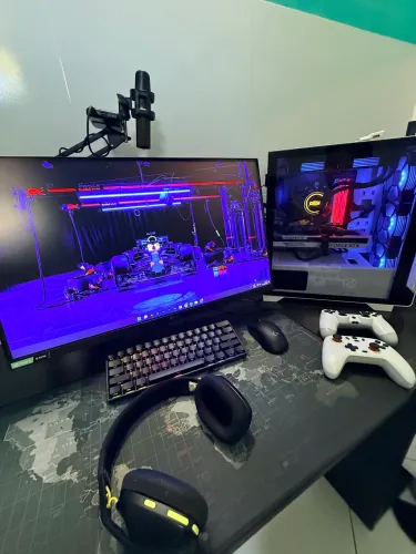 SETUP COMPLETO - PC Gamer Branco