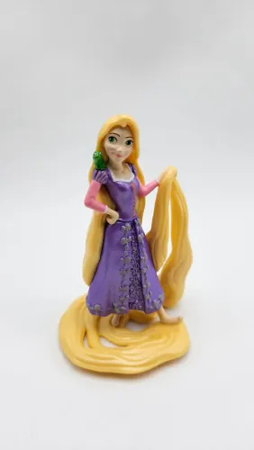 Miniatura Rapunzel e Pascoal (Disney Store)