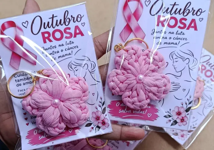 For feito com fio de malha