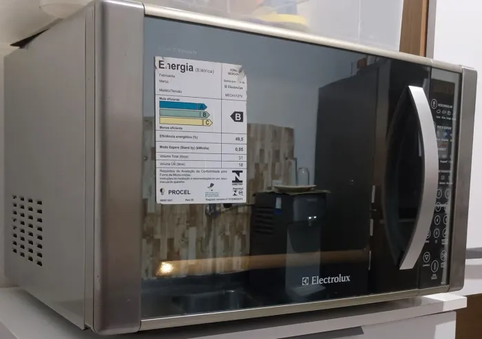 Microondas Electrolux inox