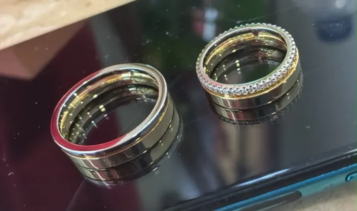 Para de alianças VIVARA 18K