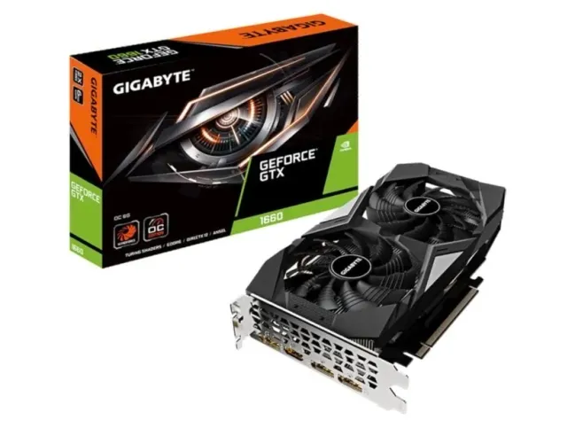 Placa de vídeos rtx 1660 6gb