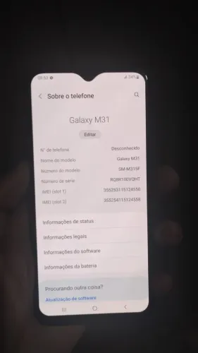 Celular Galaxy M31