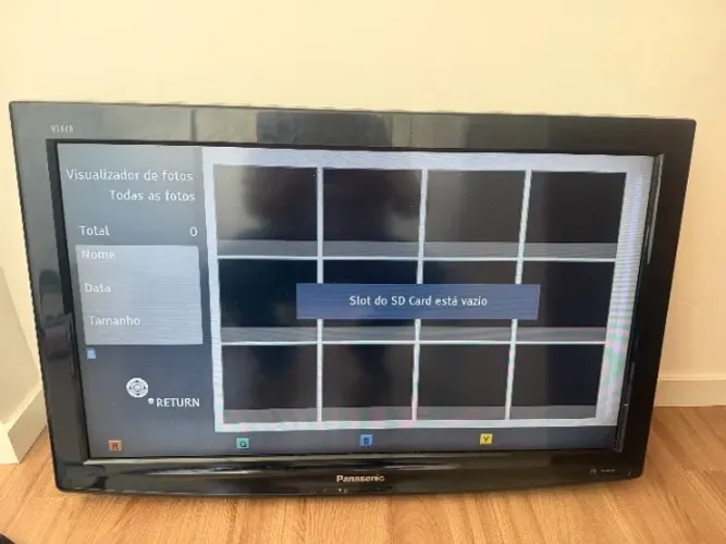 TV Panasonic Viera 32" LCD - HDMI - Excelente Estado + Controle Original