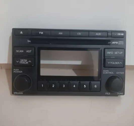 Frente do Rádio Automotivo Tucson