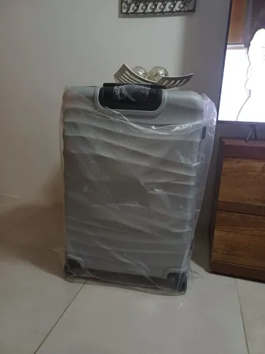 Mala Grande 23kg ABS Prata Giro 360°