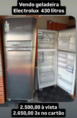 Vendo geladeira 430 litros