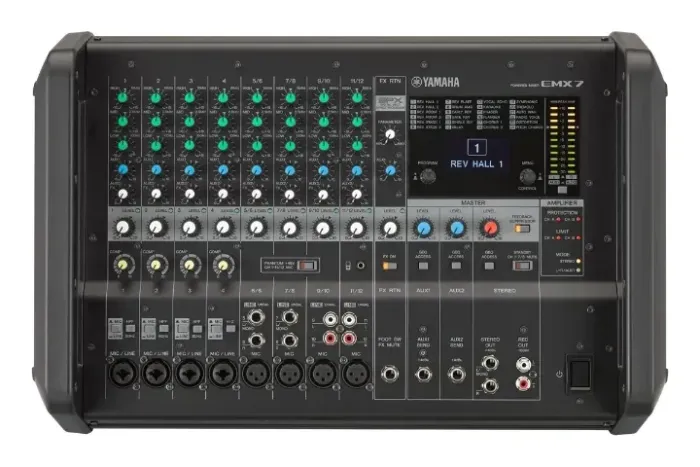Mesa de Som Amplificada Yamaha EMX-7