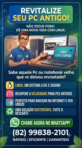 Formatação Windows 10 11 e Linux
