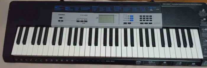 teclado Casio CTK-1550 novo