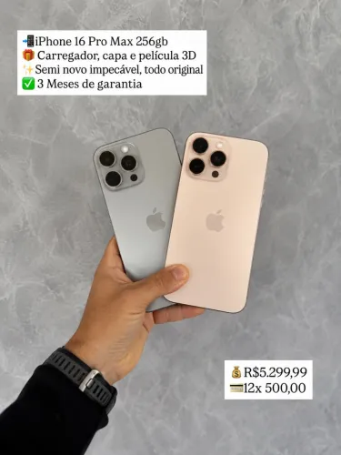 Iphone 16 pro Max 256 gb
