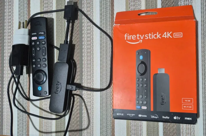 FIRESTICK 4K MAX MODELO USA COM 16GB