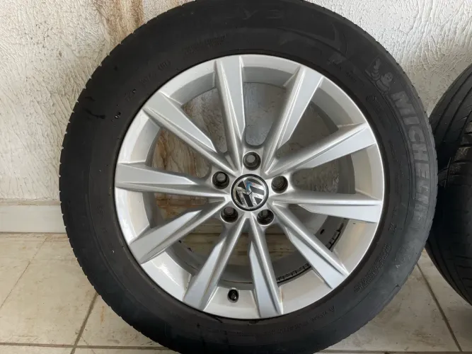 Jogo Rodas Volks 17 pneu Michelin