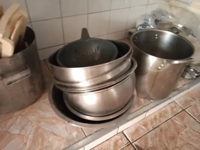 Acessorios panelas bowls e equipamentos em aço inox 304