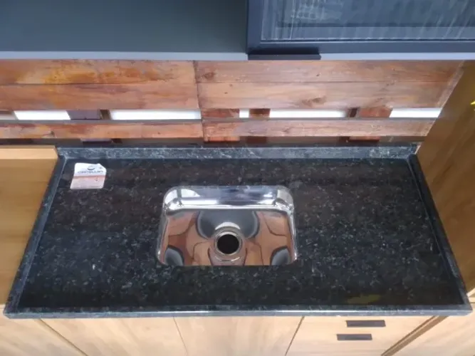 Granito com cuba de inox novo, a pronta entrega!