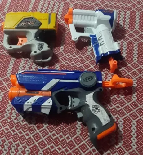 3 Nerfs e uma Fortnite