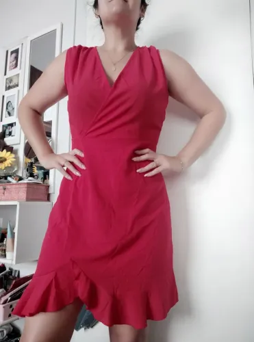 Vestido vermelho 42