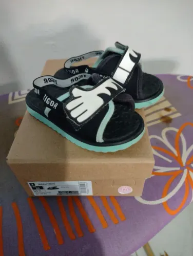 Sandália masculina infantil
