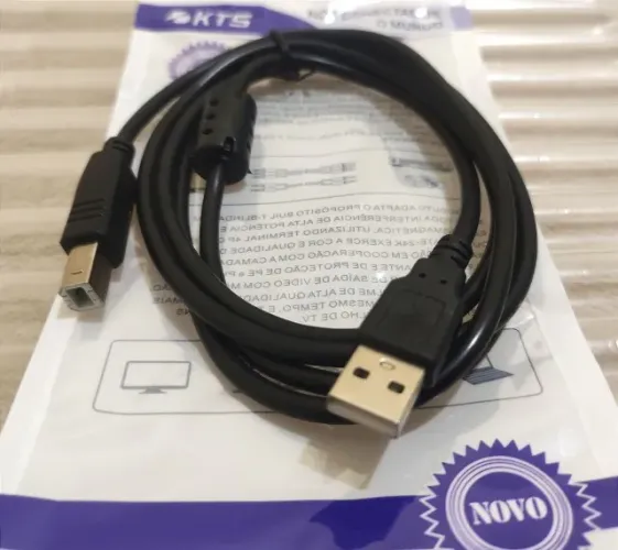 Cabo  impressora Universal - Epson - Hp - Samsung - Brother - 1.5 M 