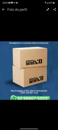 Caixas de papelão - novas - diversas medidas