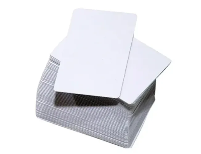 Cartão Pvc Cr-80 Branco 86x54x0,76mm Kit 50Unid. Sublimação Arduino Automação COD-CP511