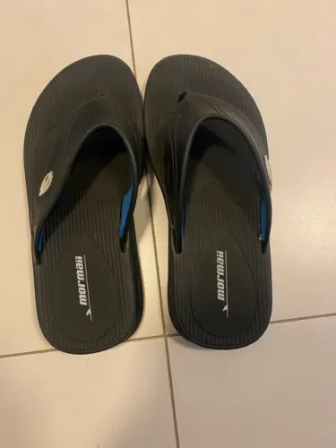 Chinelo Masculino Swap tiras pretas | Mormaii