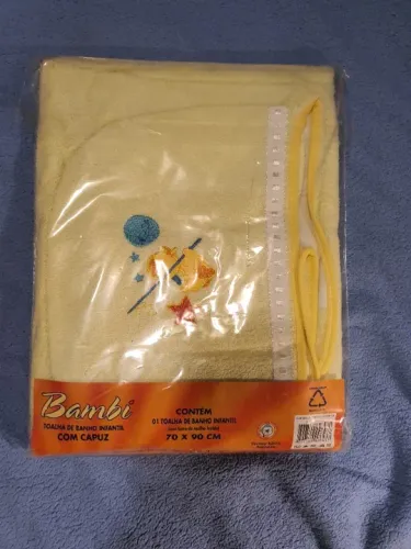 Toalha de banho infantil