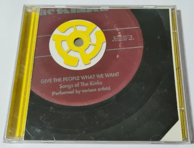 CD tributo à banda The Kinks - Give The People What We Want | Songs Of The Kinks