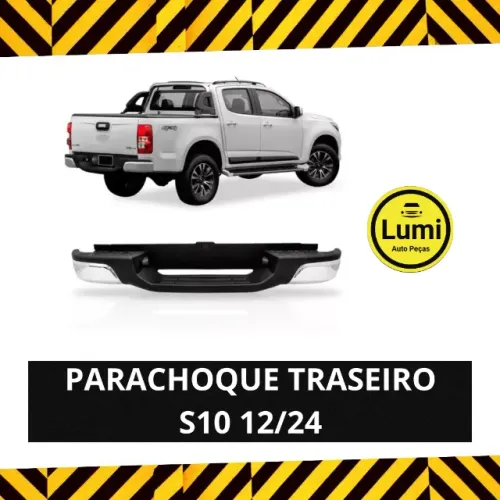 Parachoque Traseiro S10 12/24 Completo - Novo!!