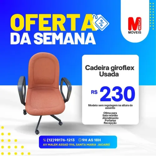 Cadeira giratória Giroflex- Usada