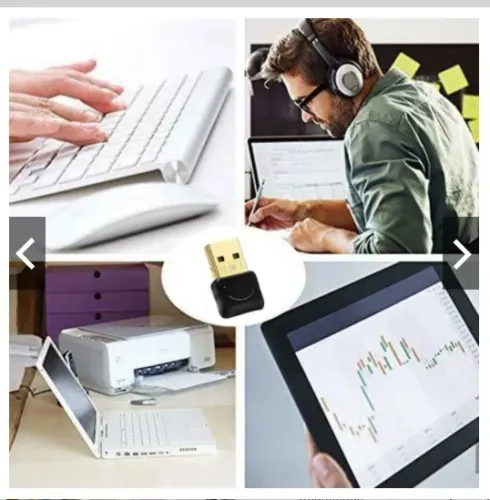 Adaptador Usb Bluetooth 5.0 Transmissão Pc Notebook wpp.43. *