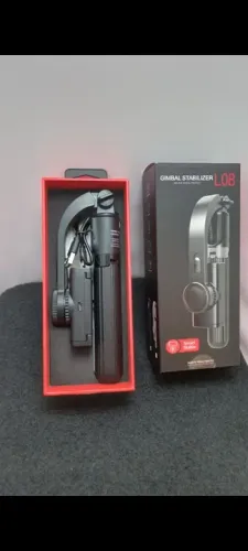 ESTABILIZADOR GIMBAL L08 BLUETOOTH 1 EIXO. * NOVO *