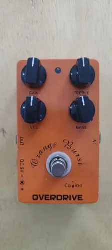 Pedal Overdrive Caline Orange Burst