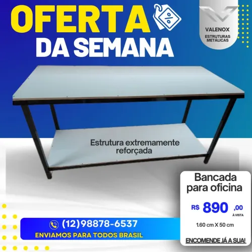 Bancada para oficina NOVA