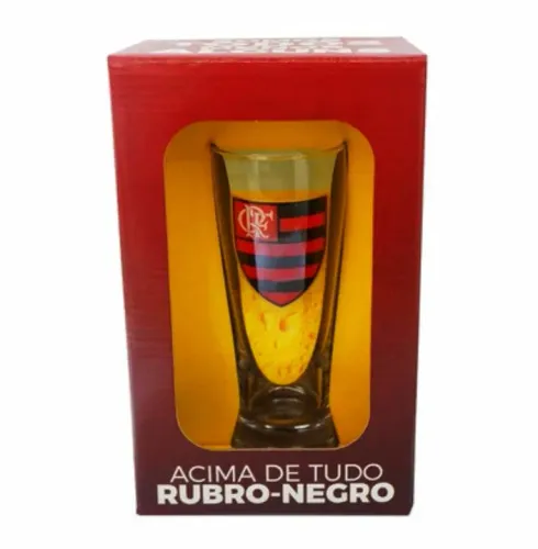 Copo de Chopp do Flamengo 350 ML, bonito, original, confortável, atual.