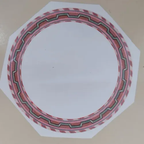 Mosaico Roseta Adesivo para Violão/Viola