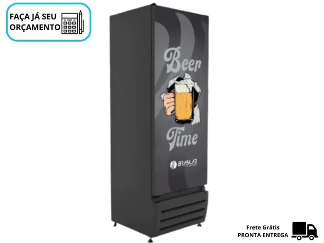 Cervejeira Braslar 500 Litros Porta Adesivada 220v