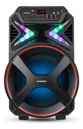 Caixa Amplificada Mondial Connect Lights Plus Cm-700 Bivolt