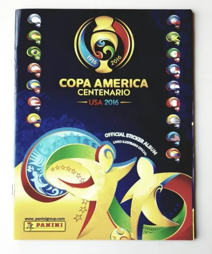 Álbum De Figurinhas - Copa América Centenário 2016 (USA) - Vazio - 2016