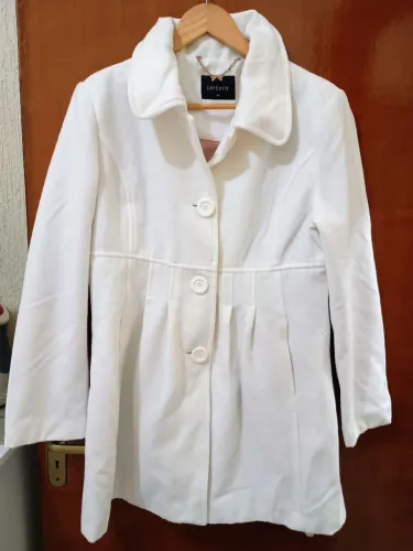 Casaco Longo Branco