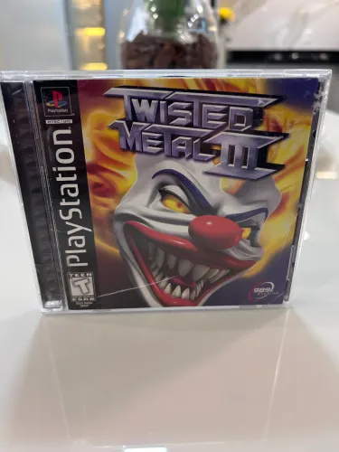 Jogo PlayStation 1 original Twisted metal III