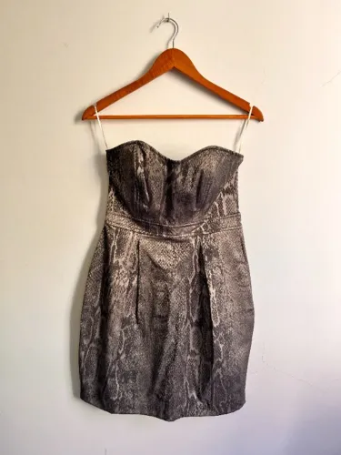 Vestido tomara que caia da Colcci