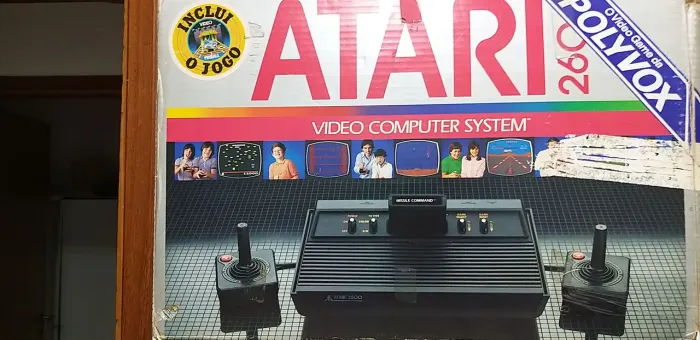 Atari 2600 na Caixa