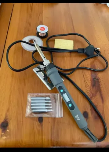 Ferro solda (kit sete peças) 220V