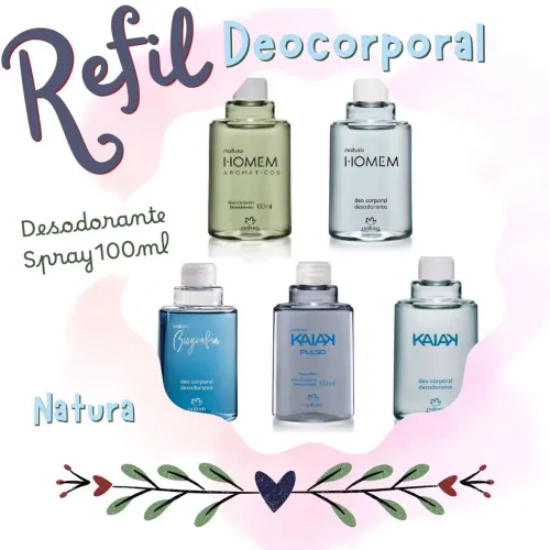 Refil Desodorante Corporal Natura
