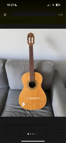 Violão Acústico Giannini 3/4 Série Estudo Iniciante Usado