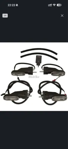 Piscas Led Suzuki GSX 8S / 8R Originais - Novos