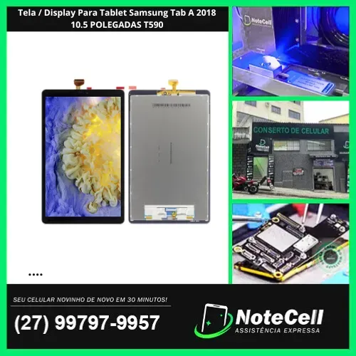 Tela / Display Para Tablet Samsung Tab A 2018 10.5 POLEGADAS T590